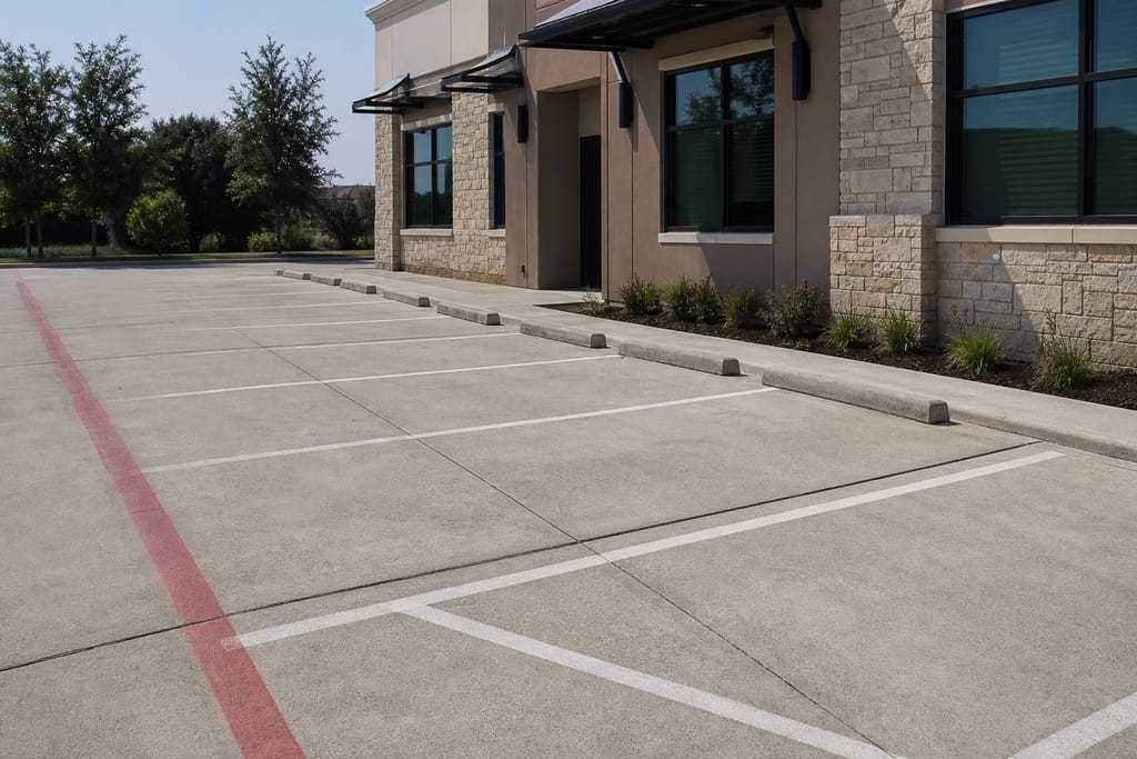 Parking Lot Leveling photo