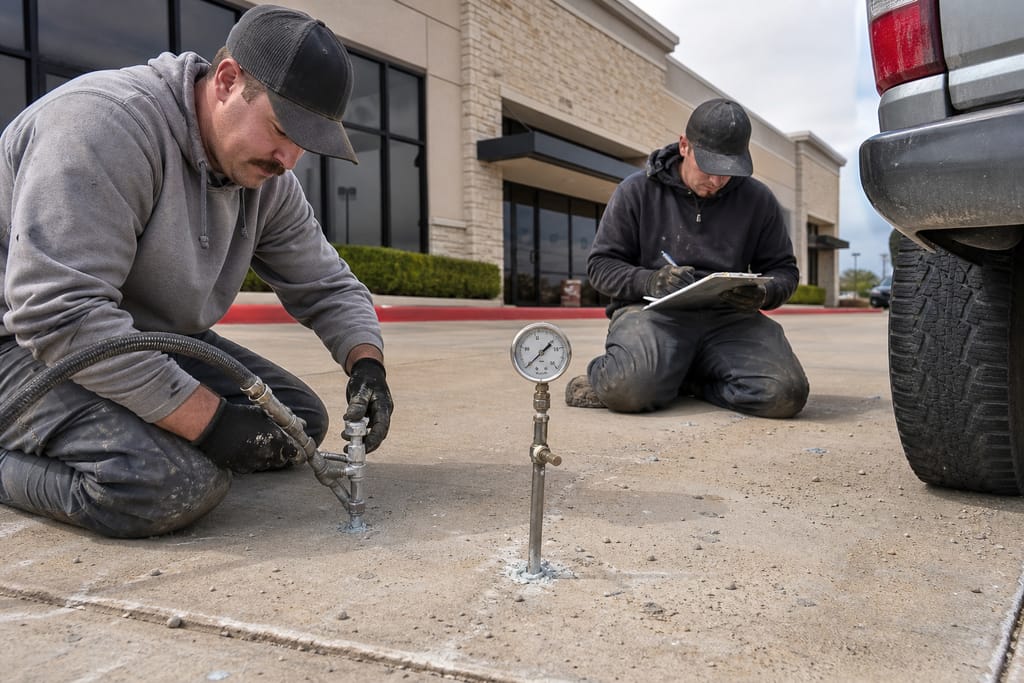 Drill access points photo